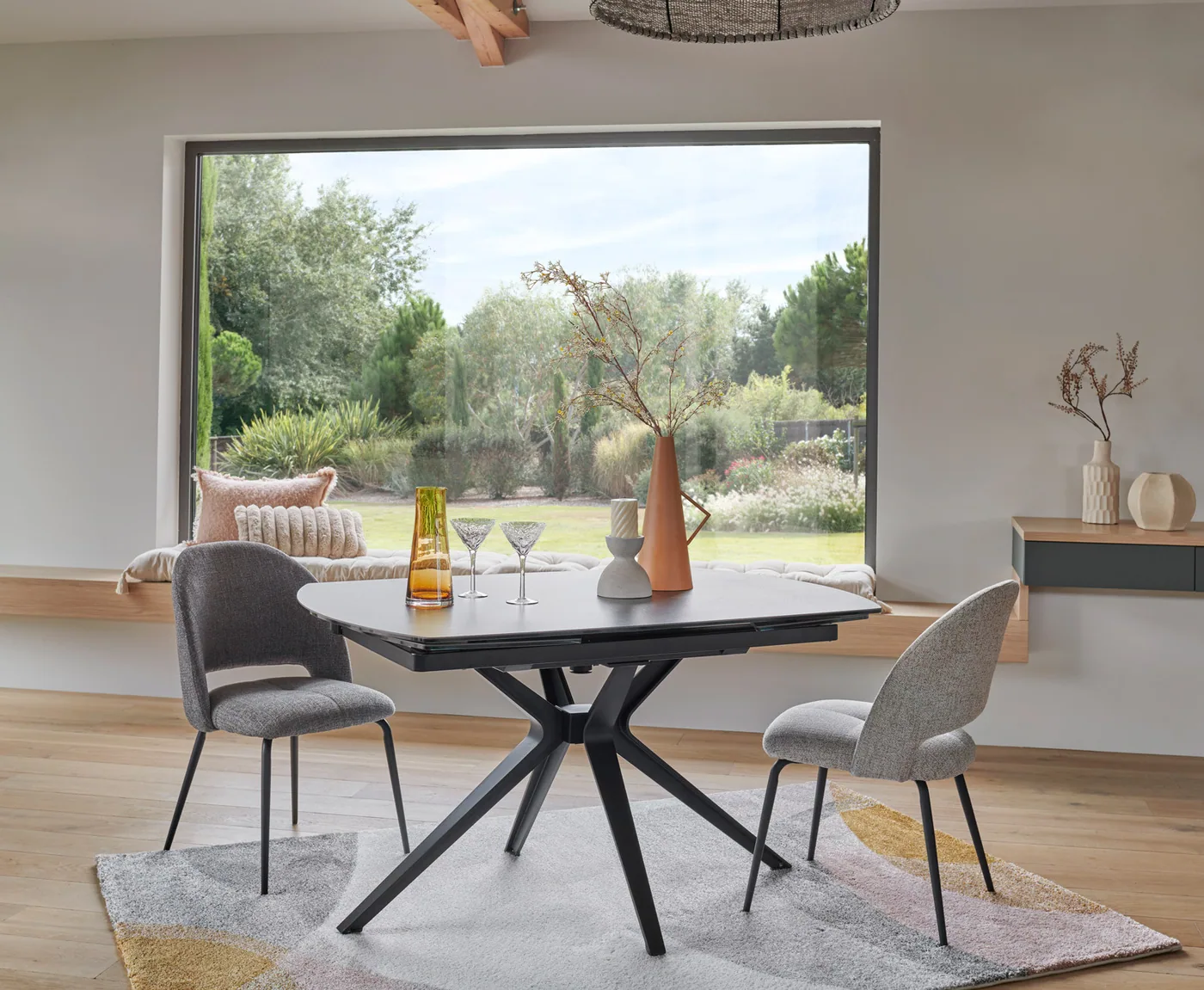 Table à manger extensible Cali 140/200 cm – Cooper