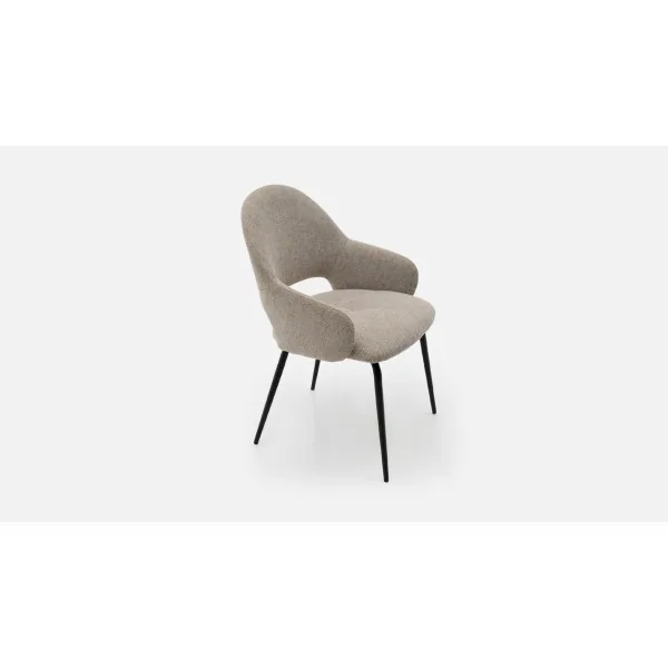 Fauteuil de table Queen – Grège
